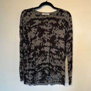 Bamboo cashmere boxy lightweight sweater